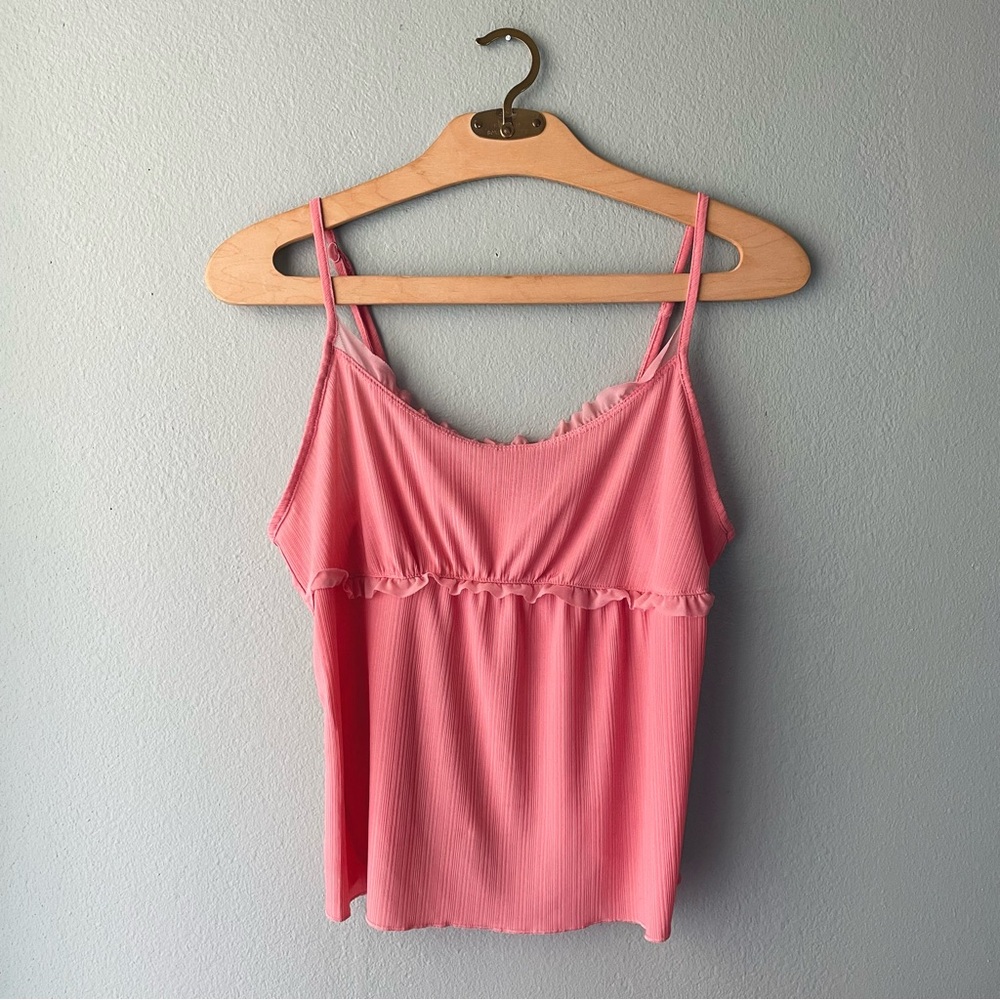♦️5/$15♦️ Secret Treasures | Coral Pink Cami Pajama Top